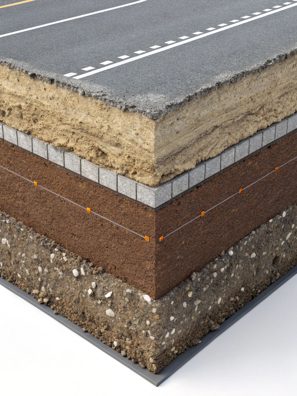 Straßenquerschnitt Basis